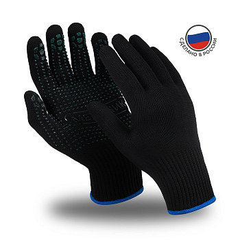 Перчатки Manipula Specialist® Механик Блэк (нейлон/хлопок+ПВХ), MG-114 — купить в SIZ-ON