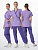 Костюм женский MedLine Арина (тк.Смесовая,120), фиолетовый/сирень