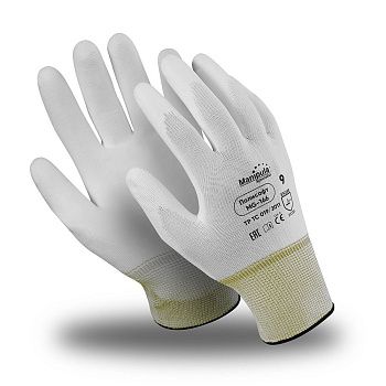 Перчатки Manipula Specialist® Полисофт (полиэфир+полиуретан), MG-166 — купить в SIZ-ON