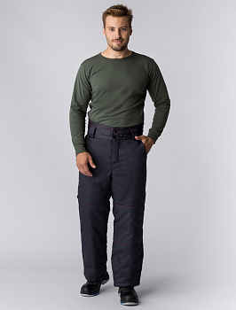 Брюки зимние Флофт Премиум (тк.Смесовая,240), т.серый