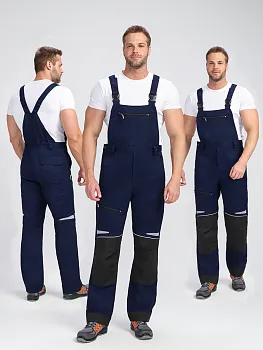 Полукомбинезон ProfLineSpecialist (тк.Смесовая,240), т.синий
